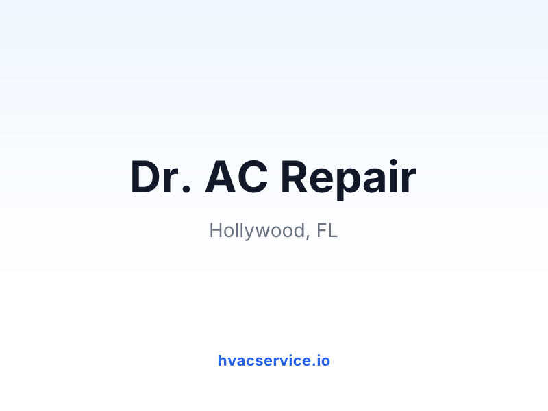 Dr. AC Repair
