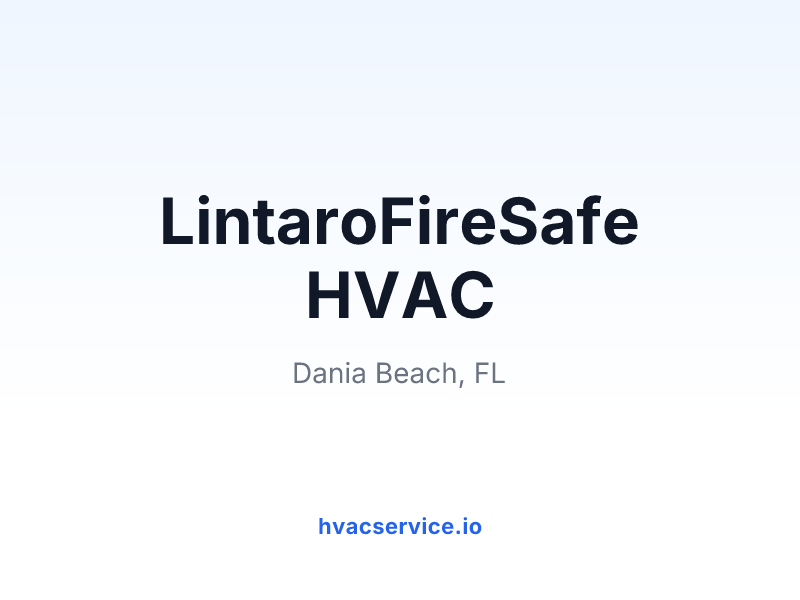 LintaroFireSafe HVAC