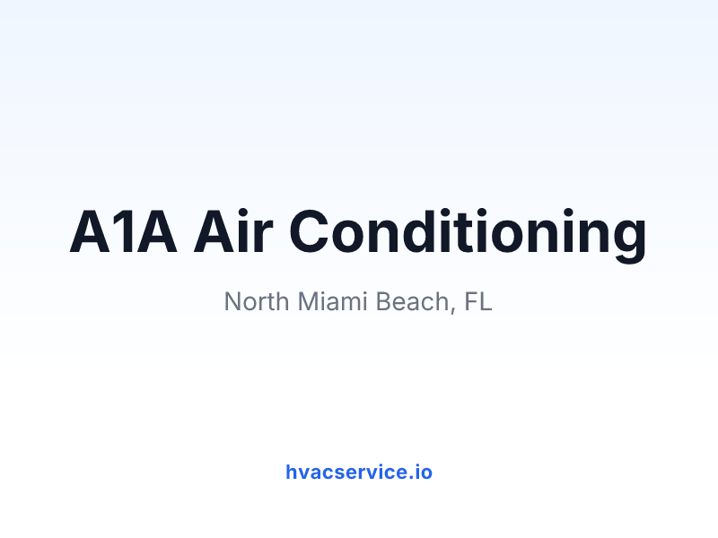 A1A Air Conditioning