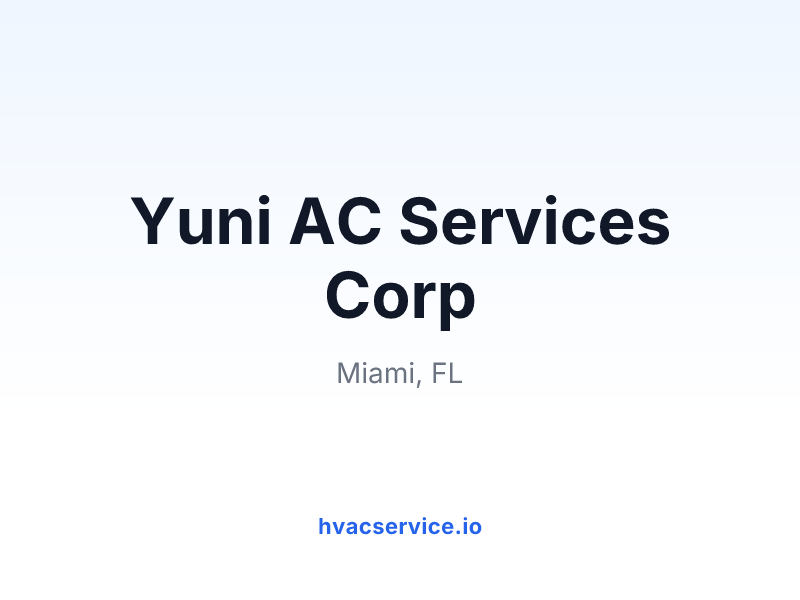 Yuni AC Services Corp