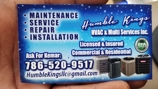 Humble Kings Hvac and multi services inc llc