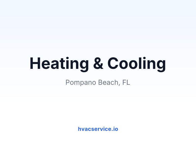 Heating & Cooling