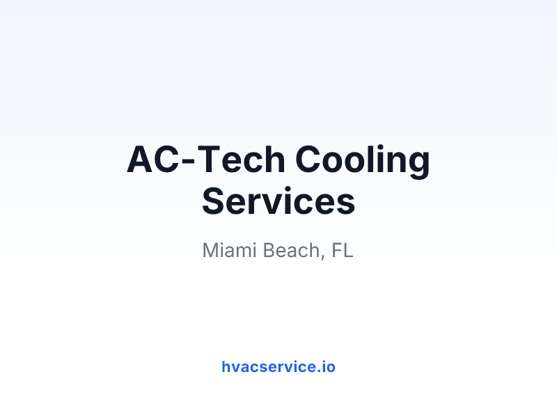 AC-Tech Cooling Services