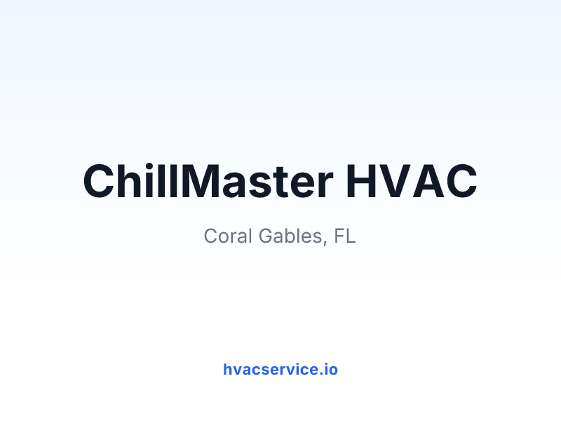 ChillMaster HVAC
