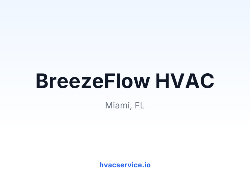 BreezeFlow HVAC