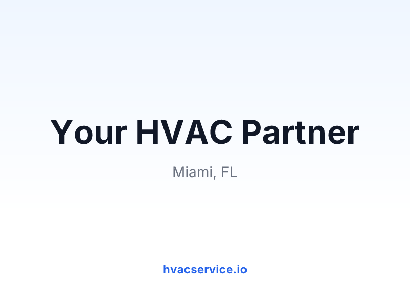 Your HVAC Partner