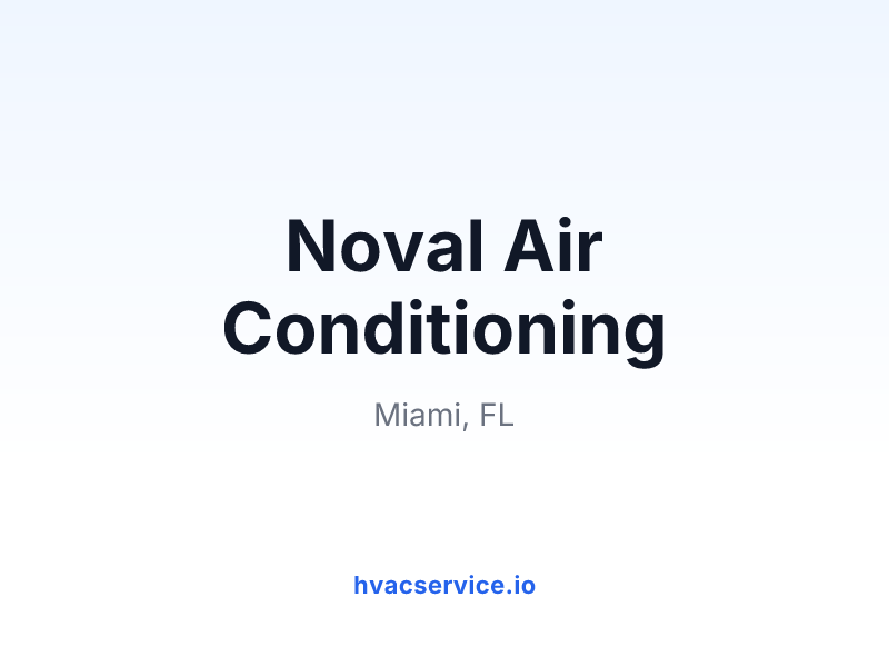 Noval Air Conditioning