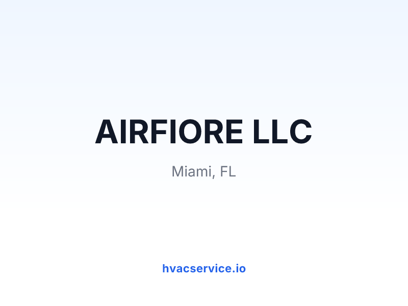 AIRFIORE LLC