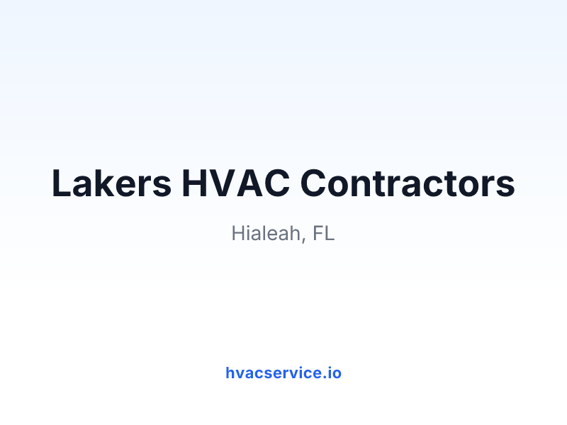 Lakers HVAC Contractors