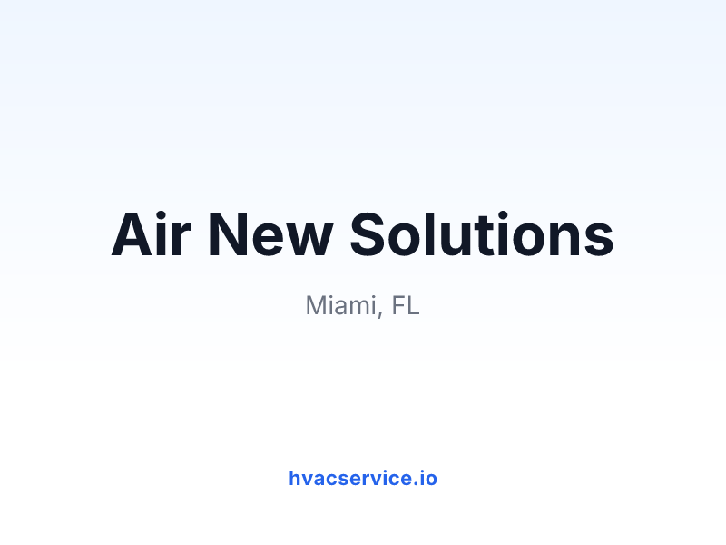 Air New Solutions