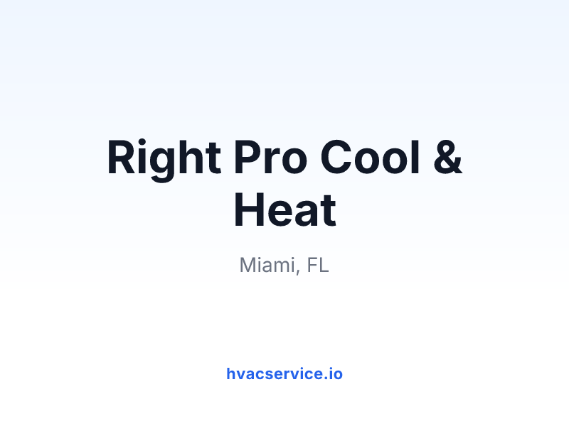 Right Pro Cool & Heat