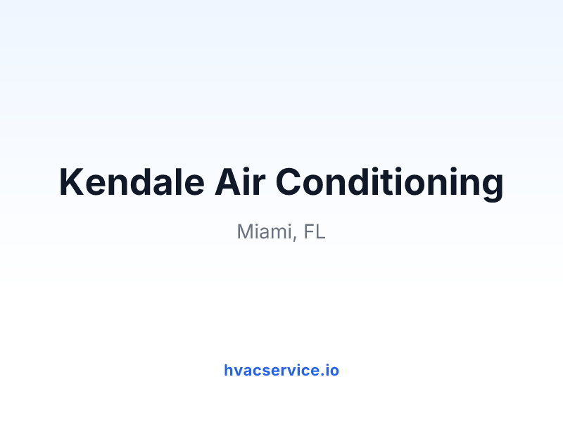Kendale Air Conditioning