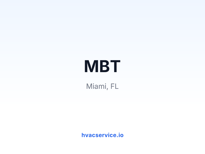 MBT