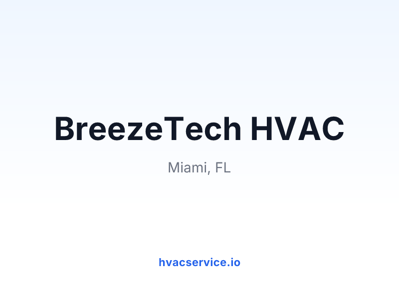 BreezeTech HVAC