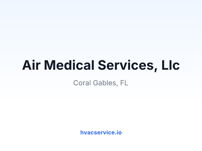 Air Medical Services, Llc