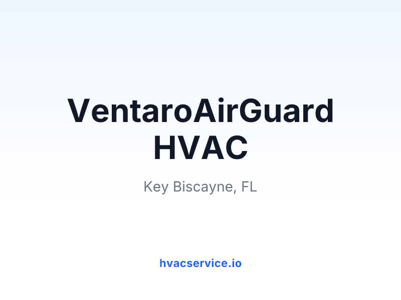 VentaroAirGuard HVAC