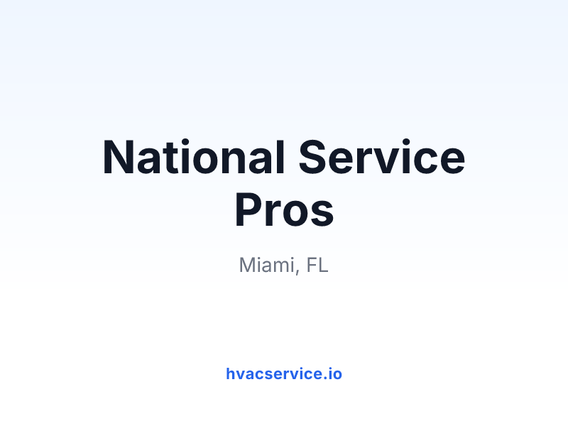 National Service Pros