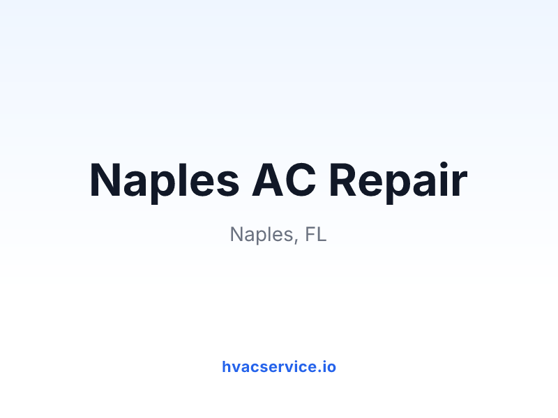 Naples AC Repair