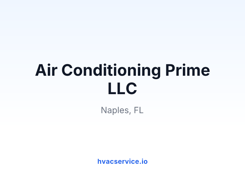 Air Conditioning Prime LLC