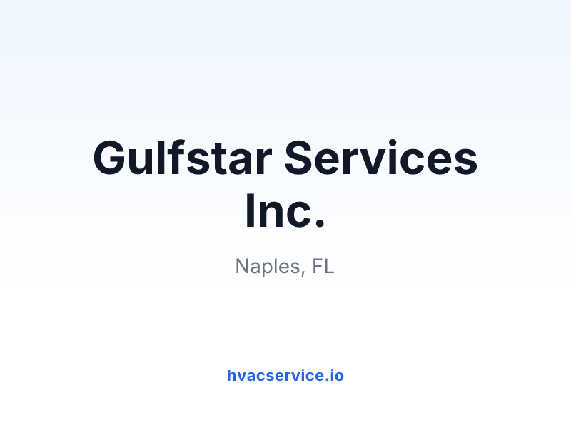 Gulfstar Services Inc.