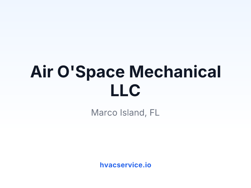Air O'Space Mechanical LLC