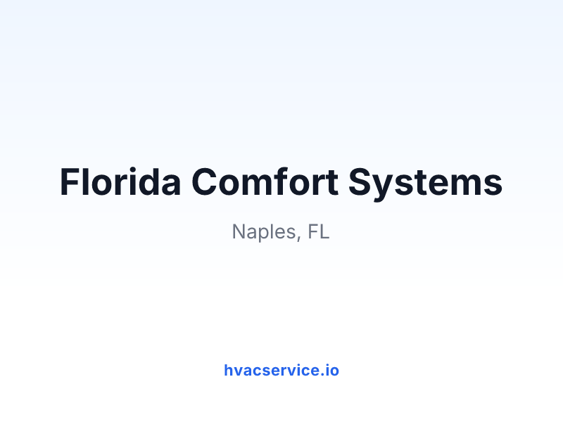 Florida Comfort Systems