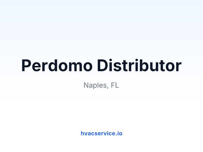 Perdomo Distributor