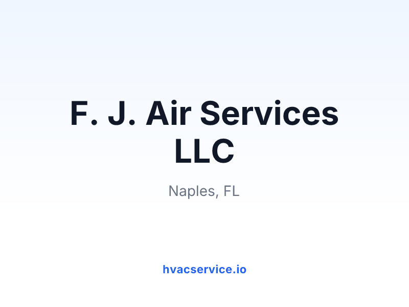 F. J. Air Services LLC