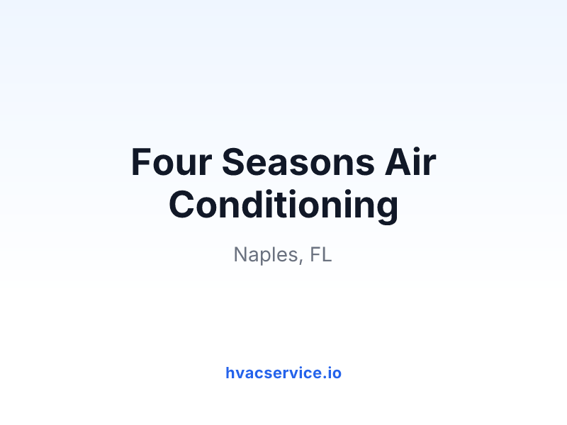 Four Seasons Air Conditioning