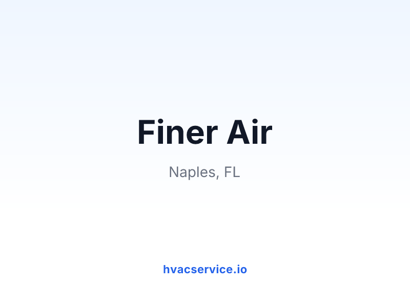 Finer Air