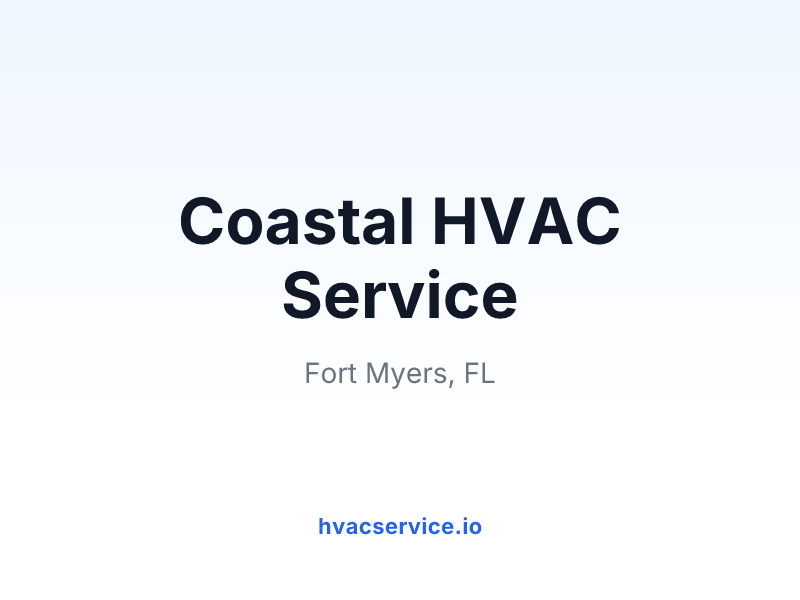 Coastal HVAC Service