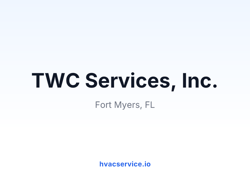 TWC Services, Inc.