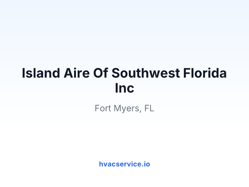 Island Aire Of Southwest Florida Inc