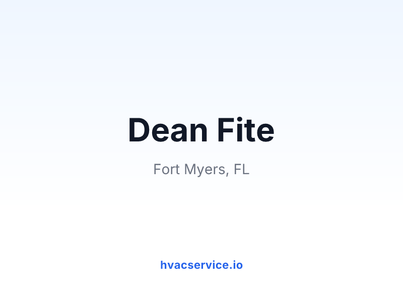 Dean Fite