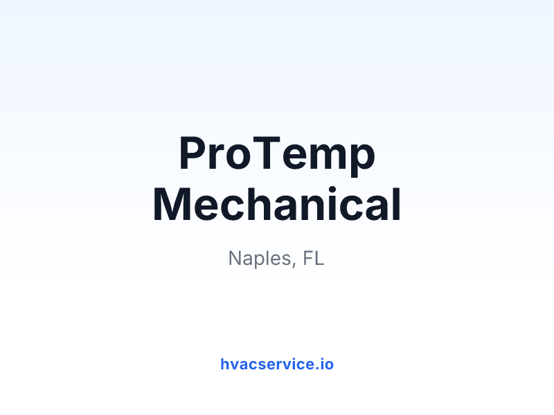 ProTemp Mechanical