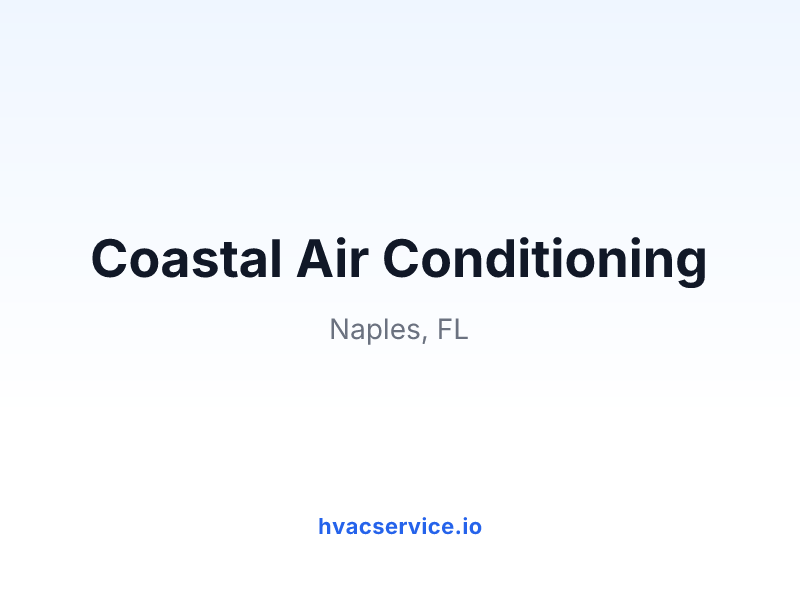 Coastal Air Conditioning