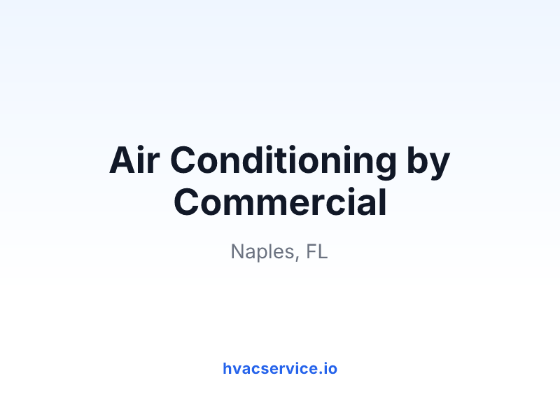 Air Conditioning by Commercial
