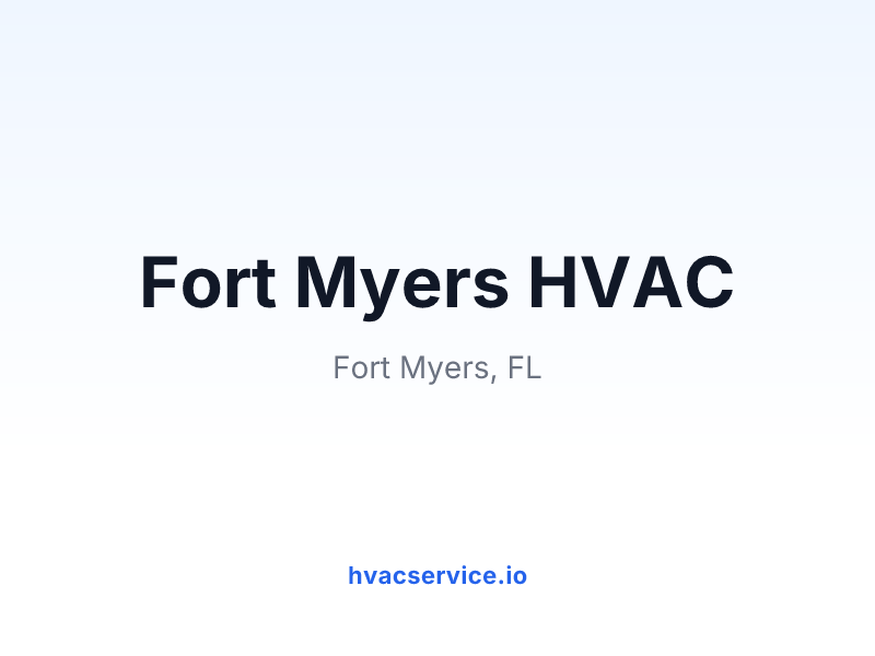 Fort Myers HVAC