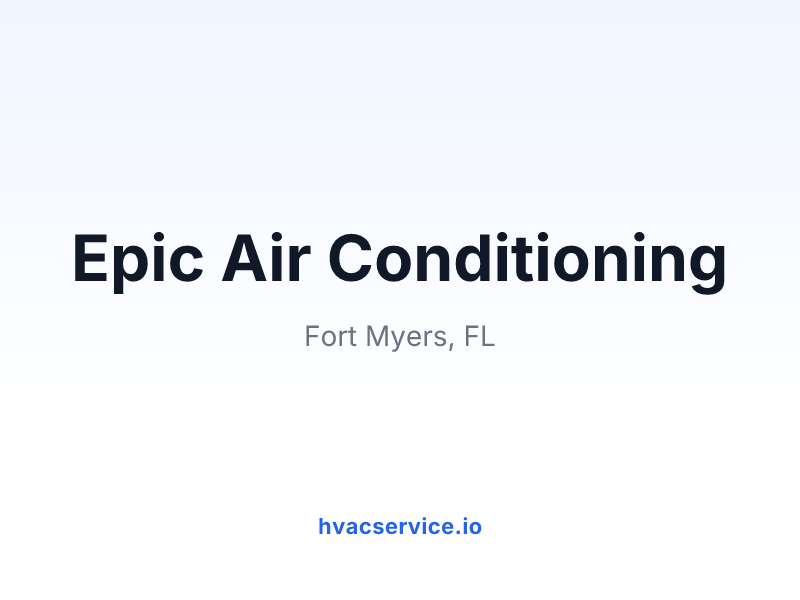 Epic Air Conditioning