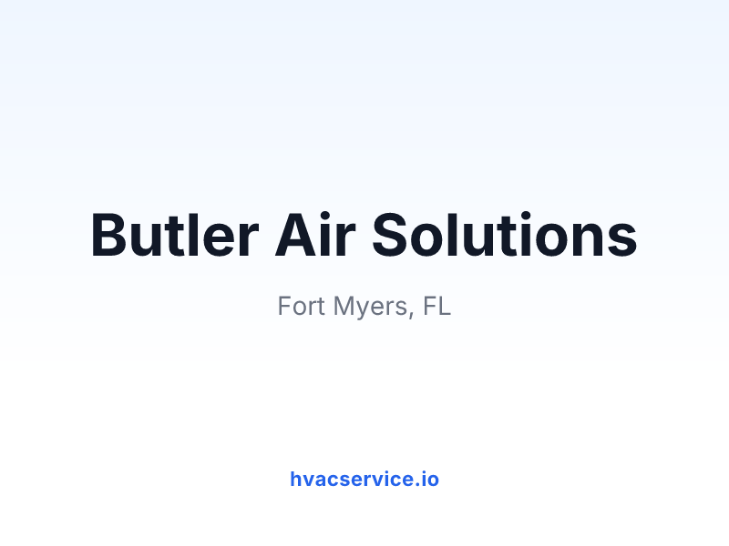 Butler Air Solutions