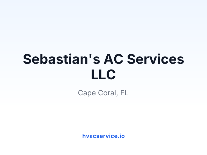 Sebastian's AC Services LLC