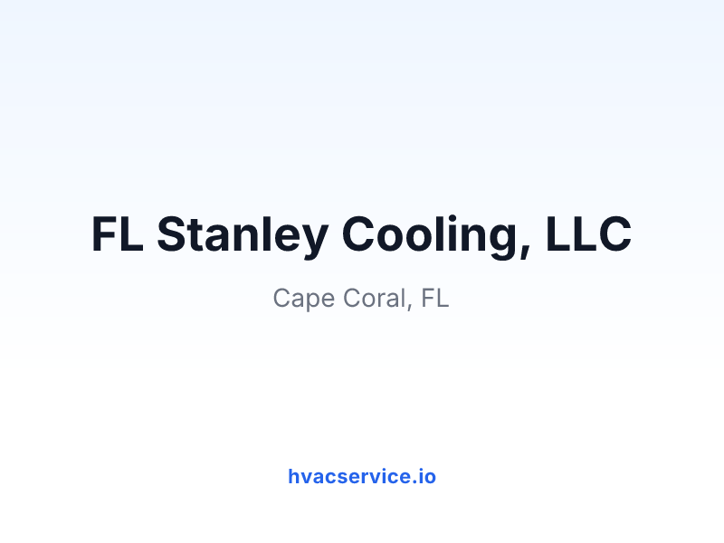 FL Stanley Cooling, LLC