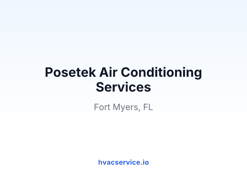 Posetek Air Conditioning Services
