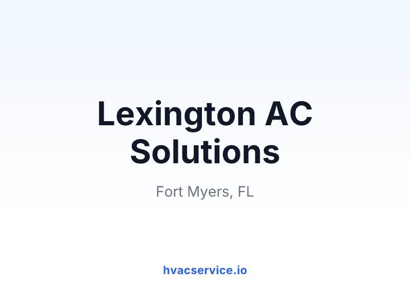 Lexington AC Solutions