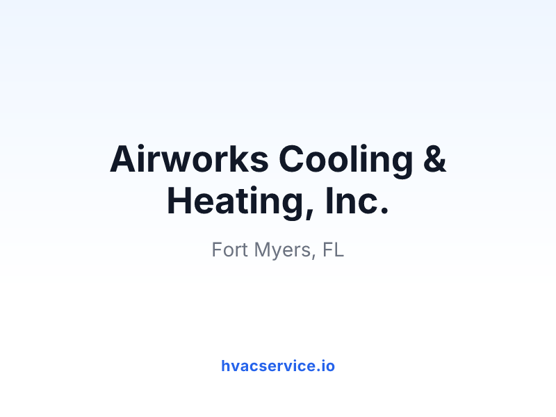 Airworks Cooling & Heating, Inc.