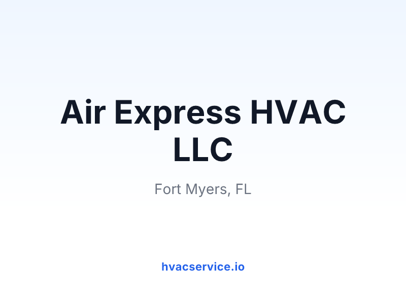 Air Express HVAC LLC