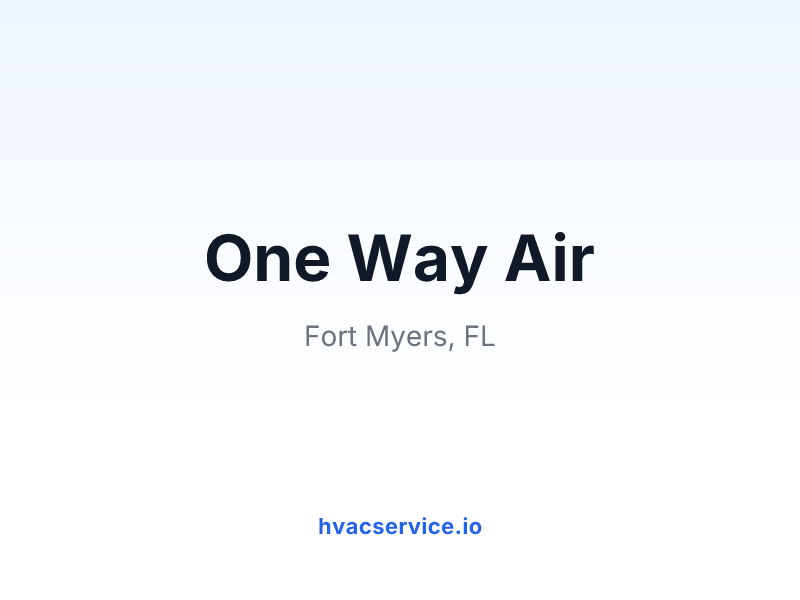 One Way Air