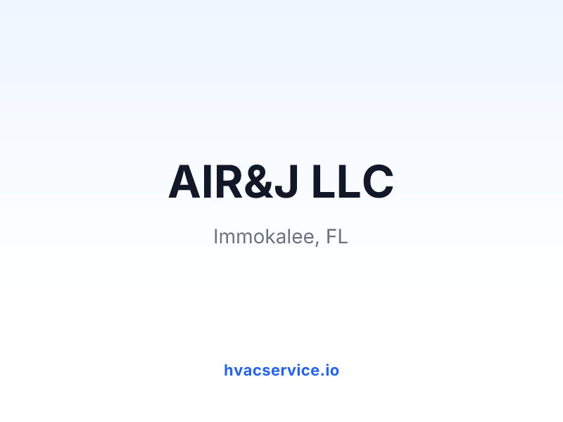 AIR&J LLC