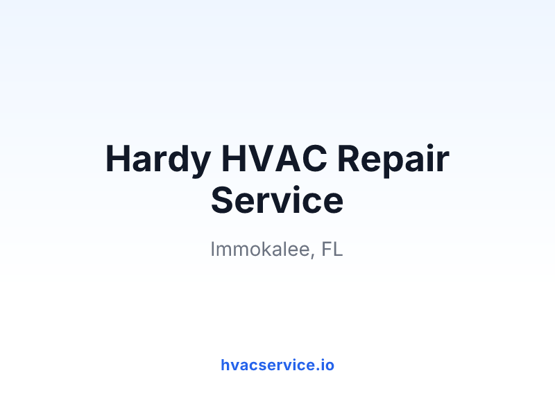 Hardy HVAC Repair Service