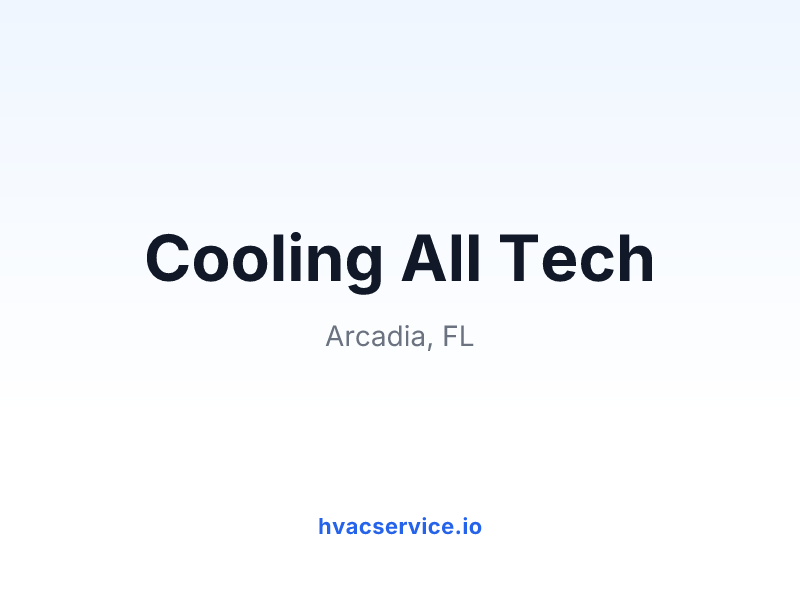 Cooling All Tech